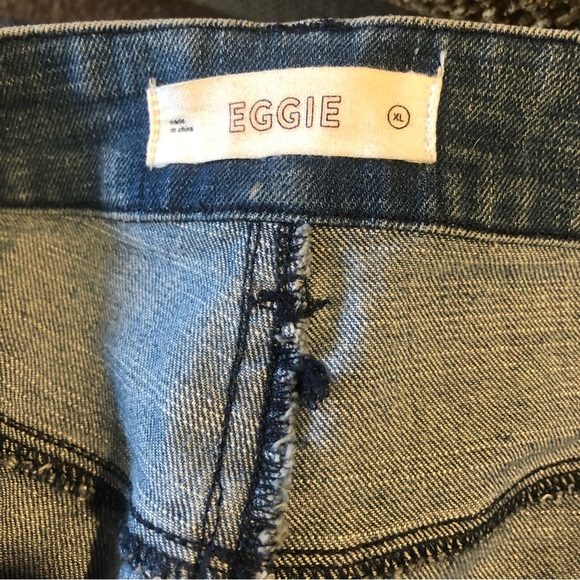Eggie Zippers Up The Leg Jeans XL - Picture 6 of 10